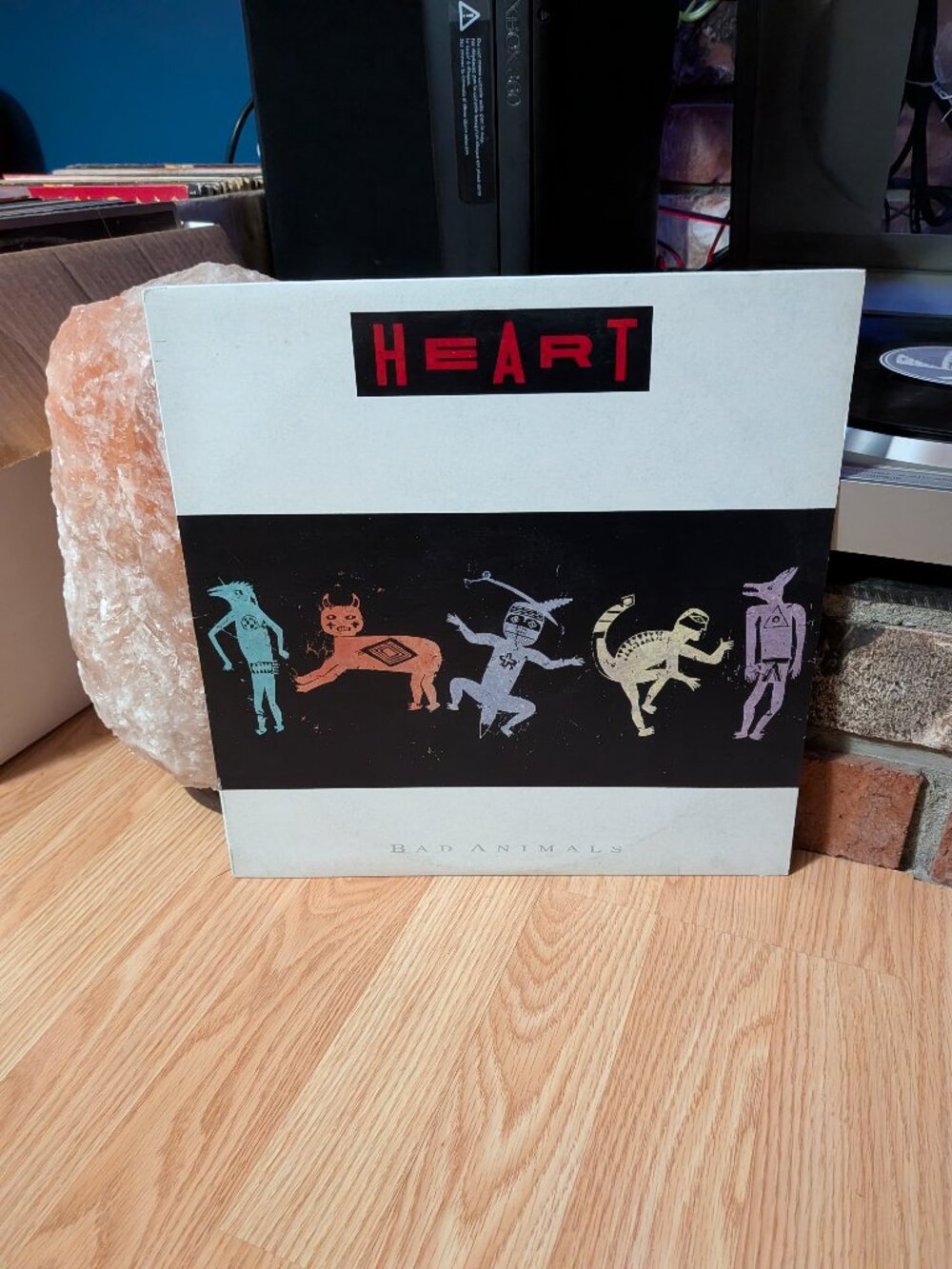 Heart Bad Animals 1987 Canadian Vinyl LP Capitol PJ-12546